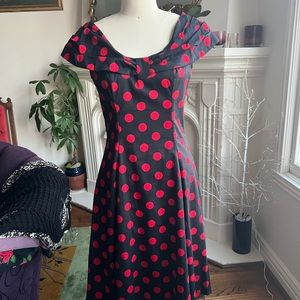 Hearts and Roses Rockabilly Dress